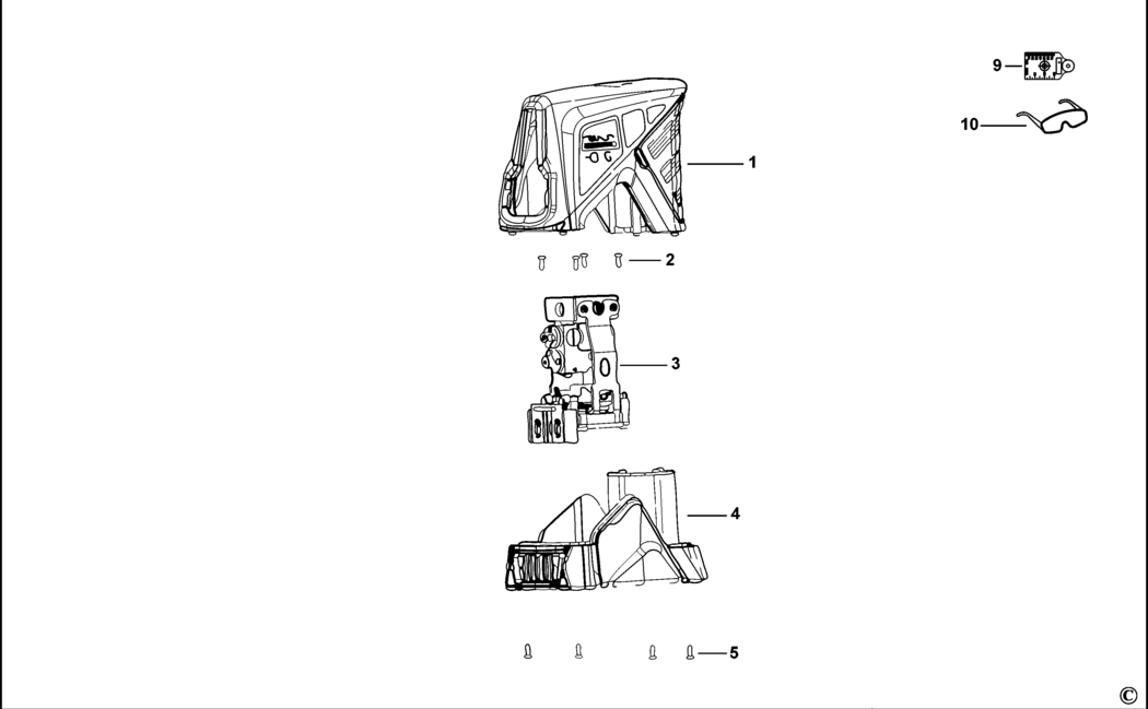 Stanley FCL-G Type 1 Crossline Laser Spare Parts