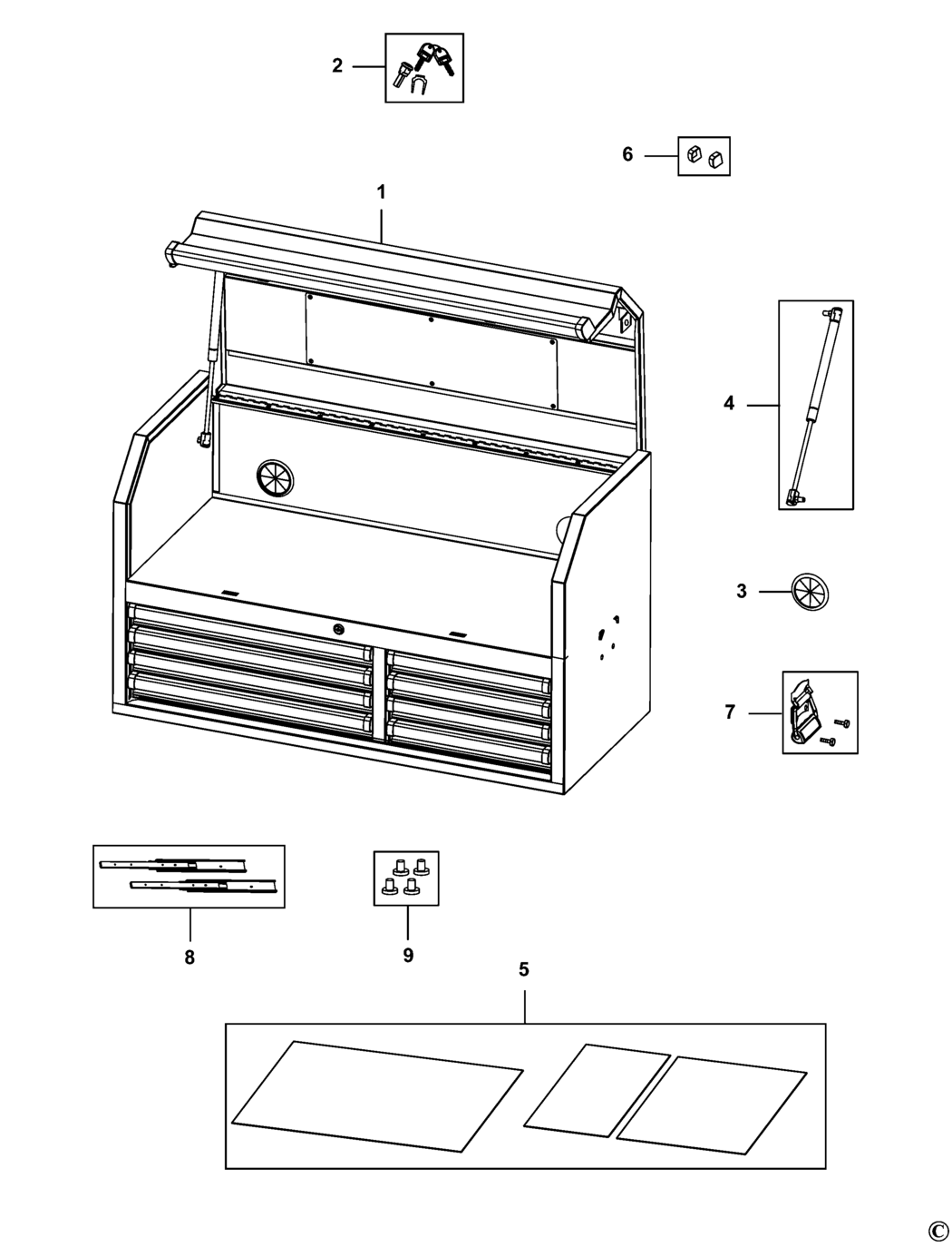 Stanley FMHT0-74031 Type 1 Workcentre Spare Parts