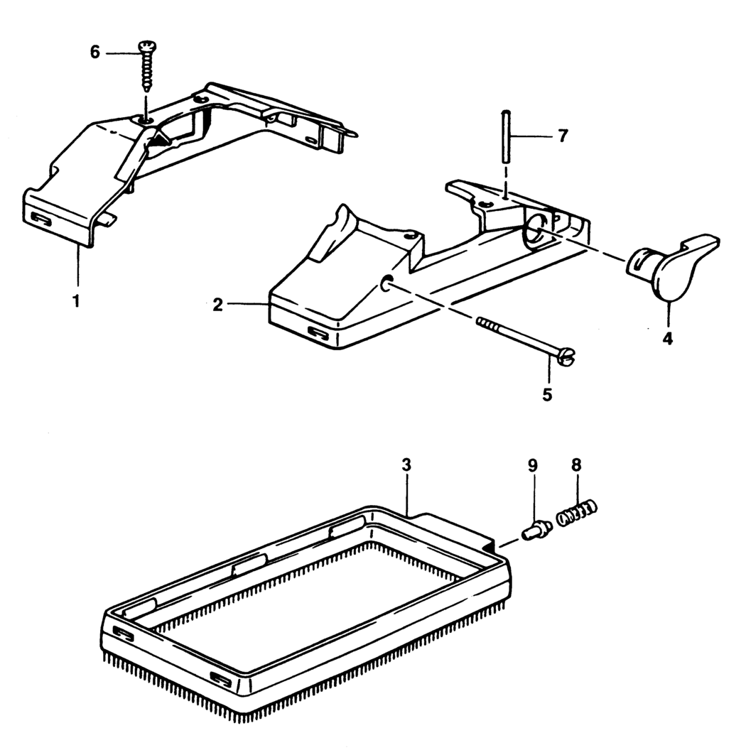 Elu 094206500 Type 1 Brush Frame Spare Parts