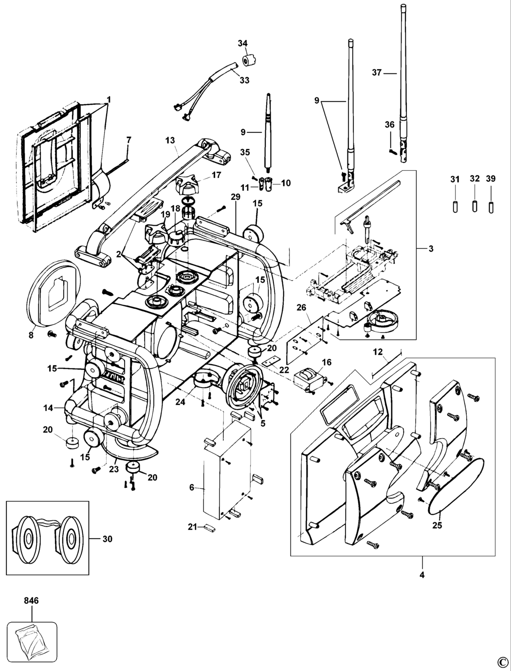 Elu ERAL18 Type 1 Site Radio Spare Parts