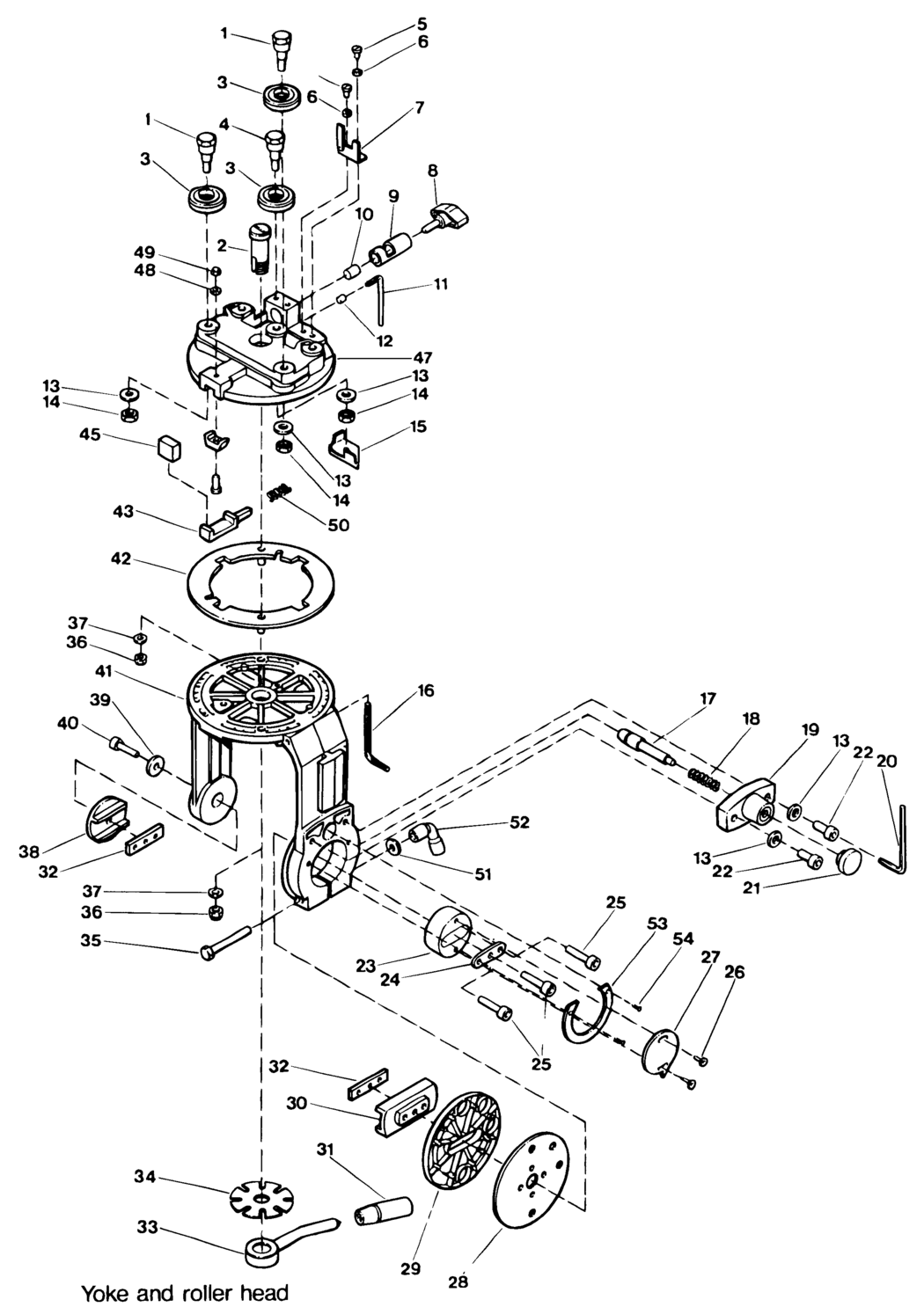 Dewalt DW1501----G Type 1 Radial Arm Saw Spare Parts