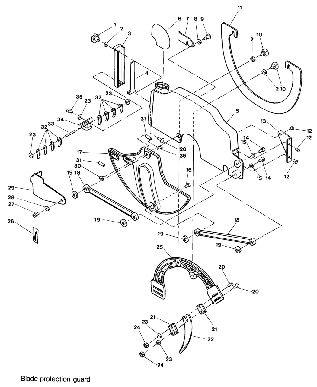 Dewalt DW1503----I Type 1 Radial Arm Saw Spare Parts