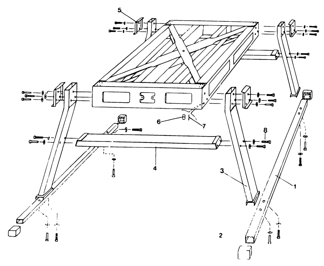 Dewalt DW8003----G Type 1 Radial Arm Saw Spare Parts