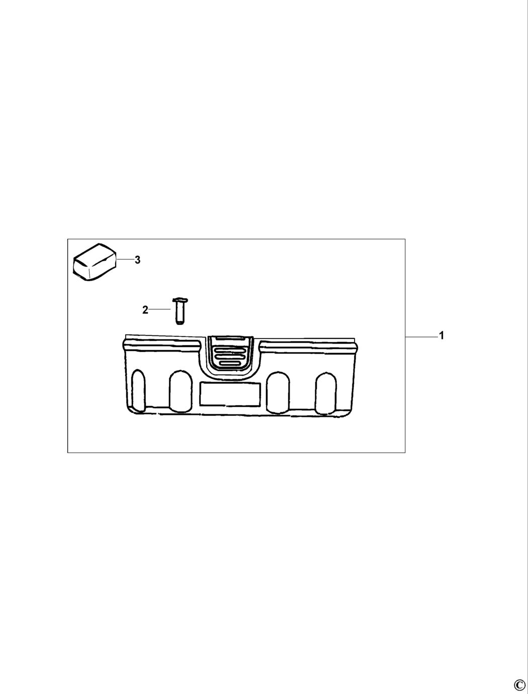 Dewalt DE9075 Type 1 Battery Spare Parts