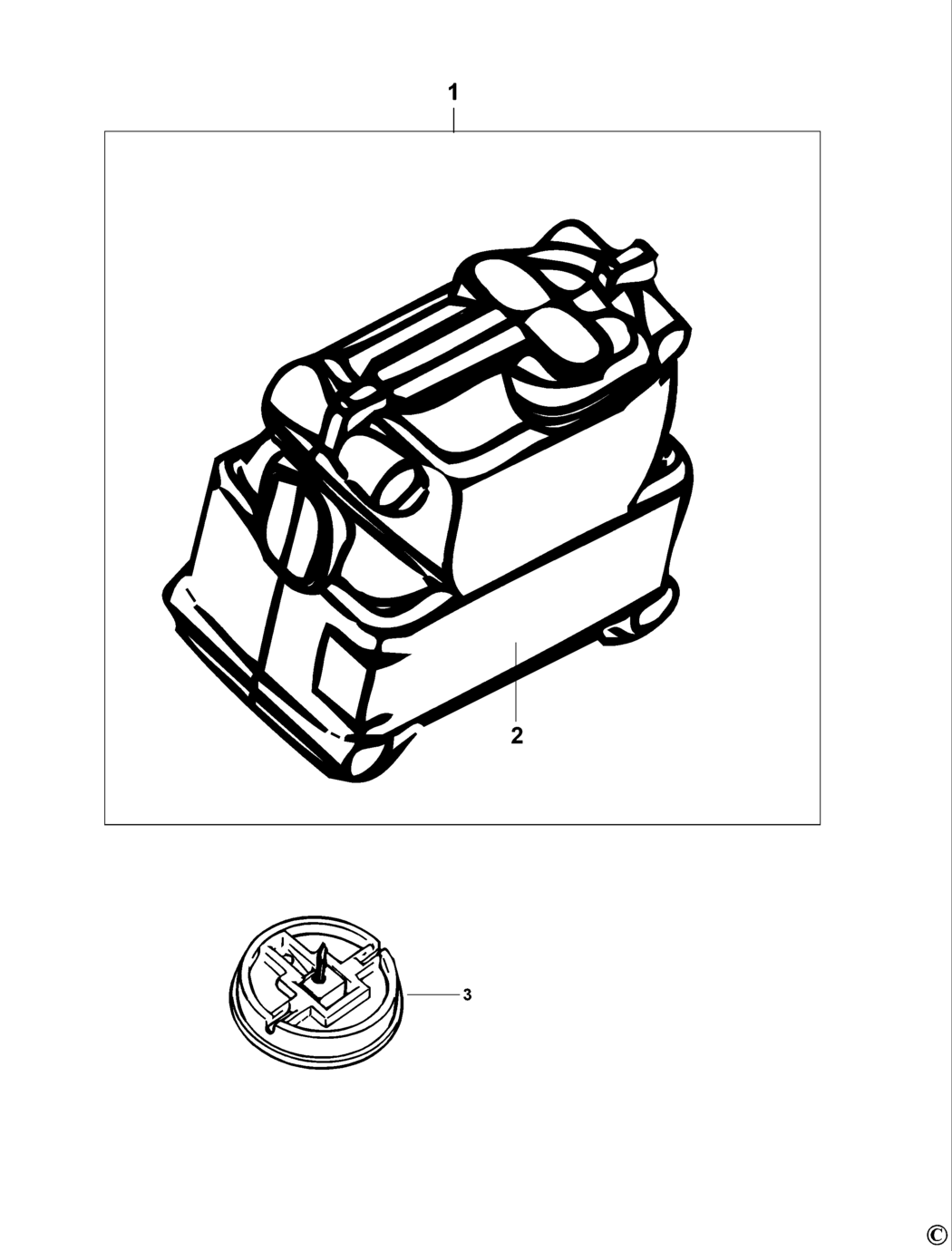 Black & Decker LZR3 Type 1 Laser Spare Parts