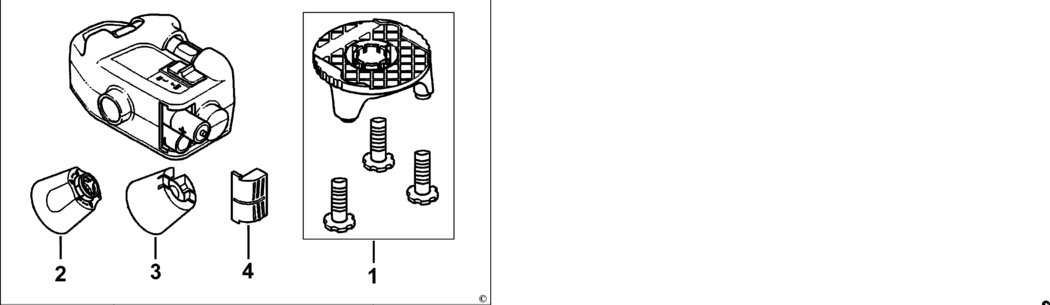 Black & Decker LZR310 Type 1 Laser Spare Parts