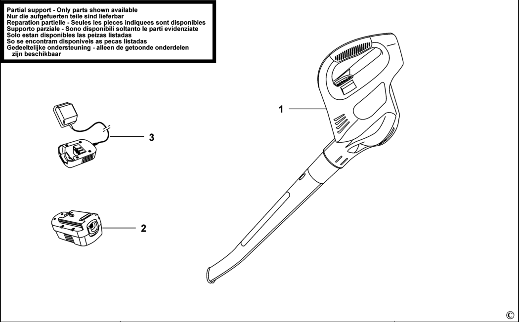 Black & Decker GW180 Type 5 Powerbrush Spare Parts