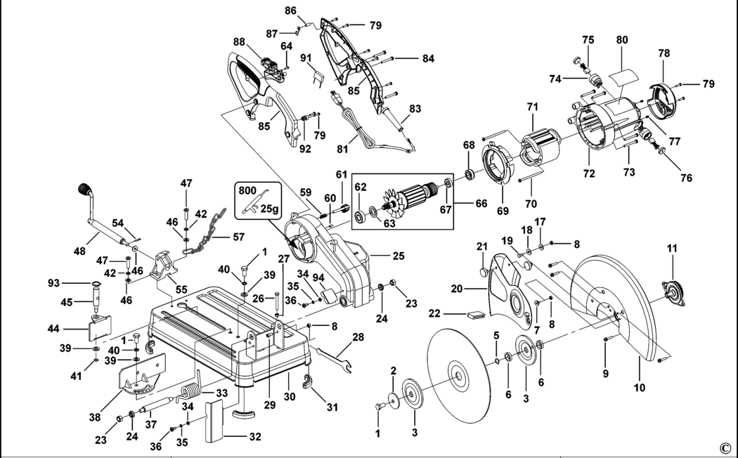 BLACK & DECKER CHOP SAW 14 CS355