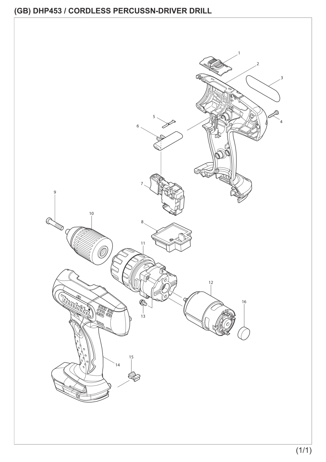 Makita dhp453sye 2025