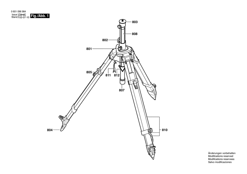 Bosch BS 280 / 0601096964 / EU Spare Parts