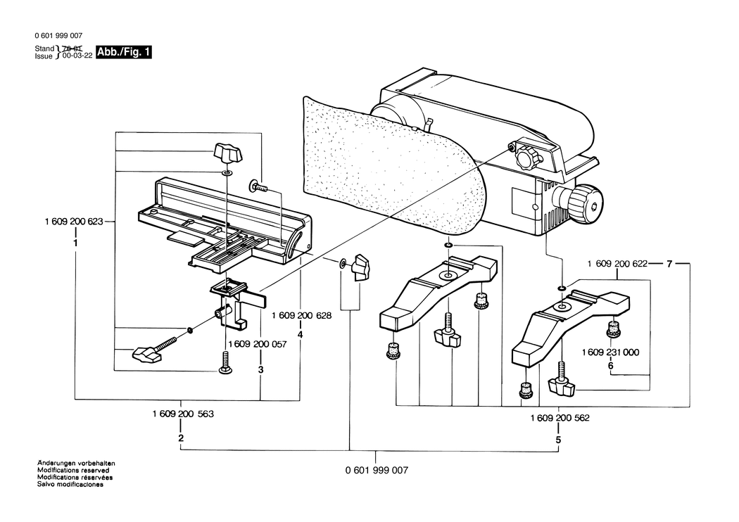 Bosch ---- / 0601999007 / --- Spare Parts