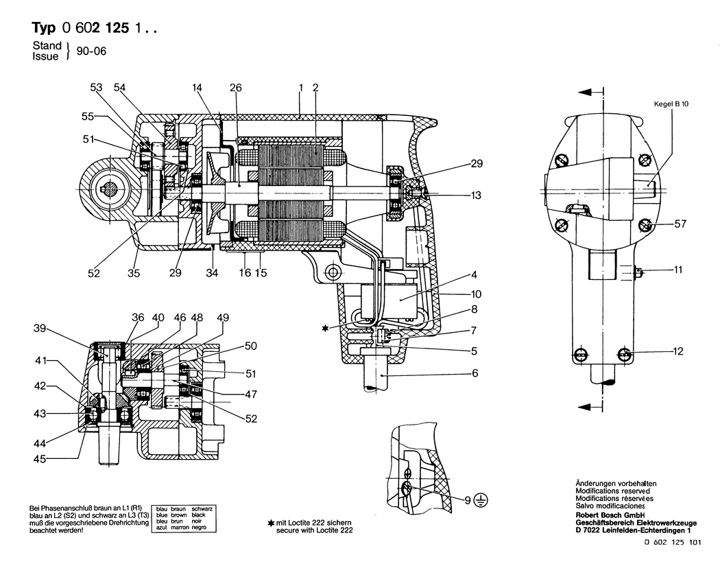 Bosch GR.54 / 0602125104 / --- 135 Volt Spare Parts