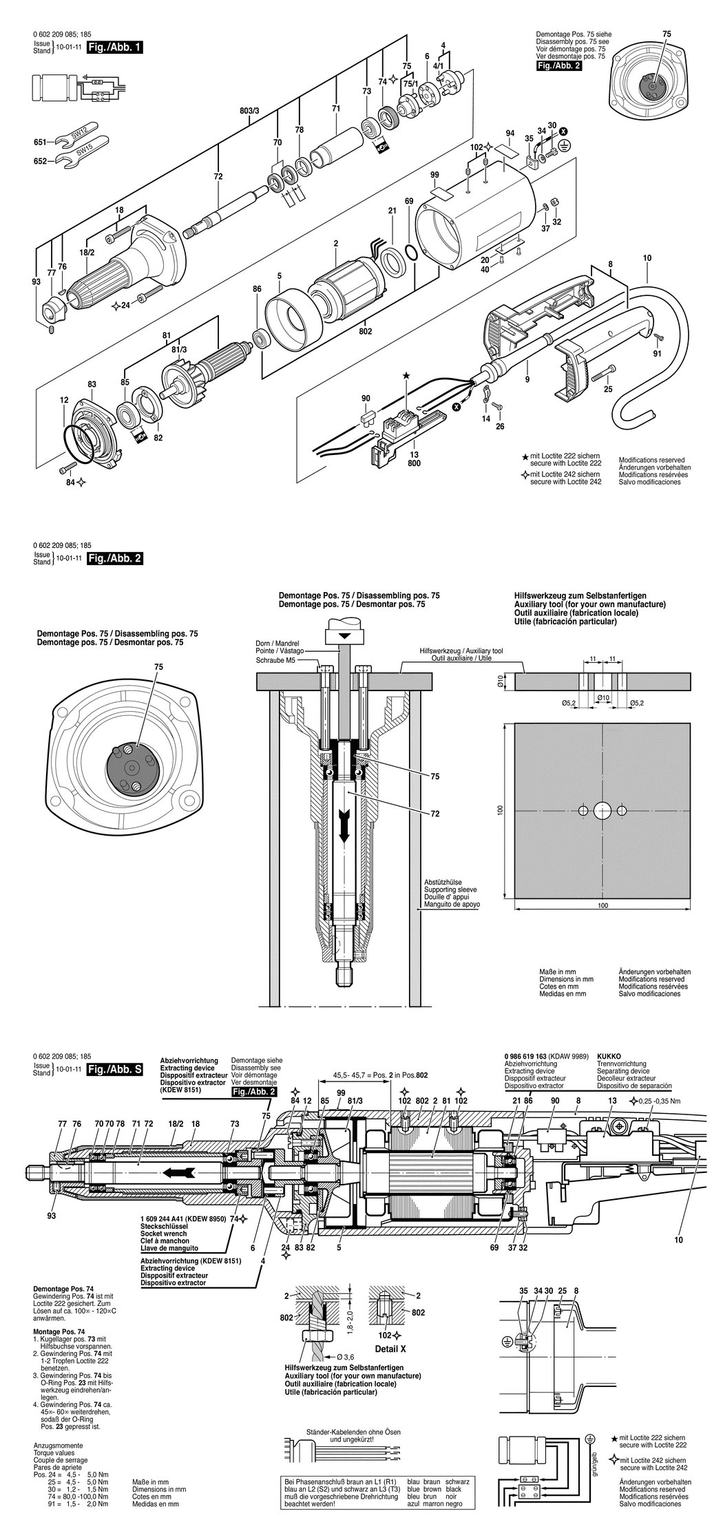 Bosch ---- / 0602209085 / . Spare Parts