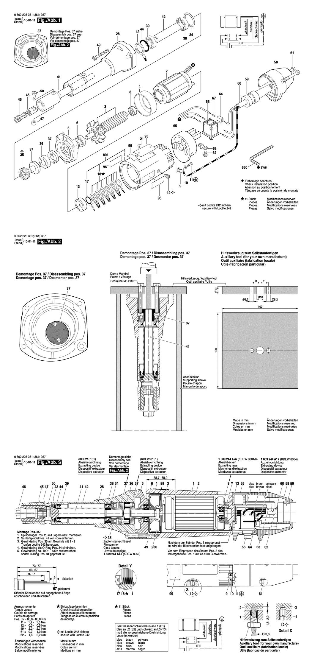 Bosch ---- / 0602228364 / --- Spare Parts