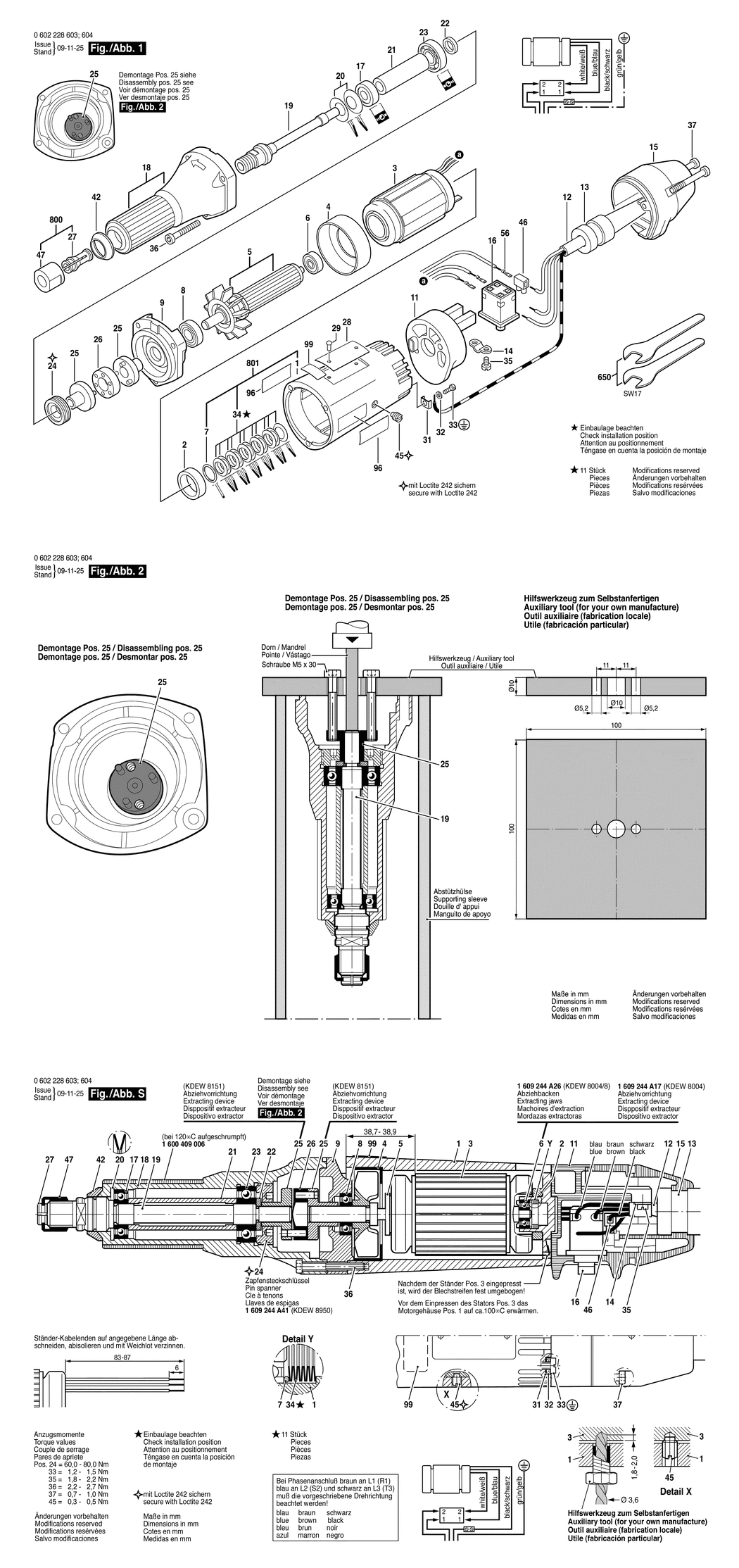 Bosch ---- / 0602228603 / --- Spare Parts