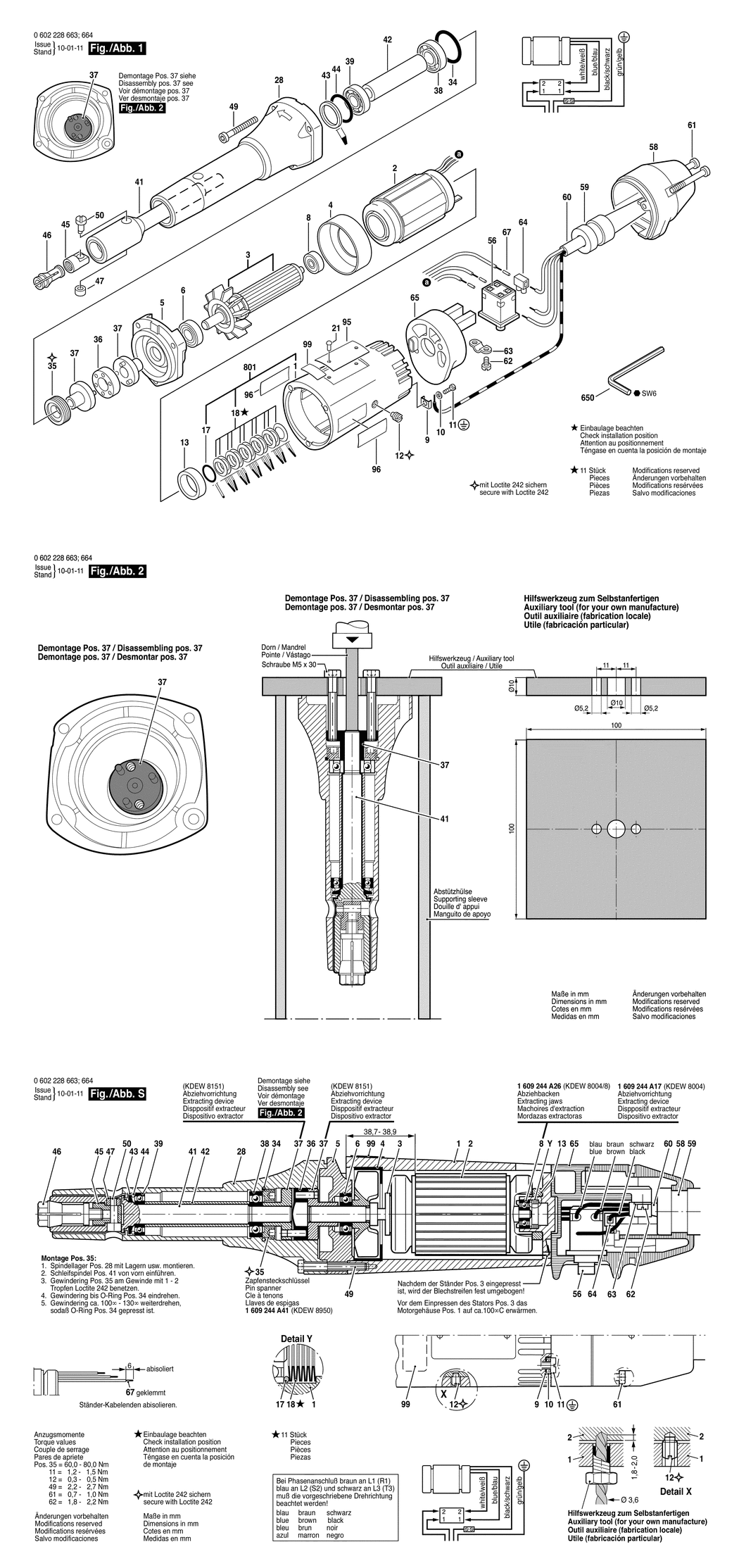 Bosch ---- / 0602228663 / --- Spare Parts