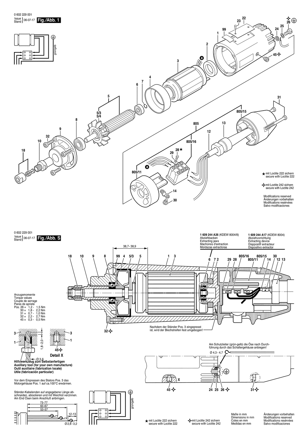 Bosch ---- / 0602229018 / --- Spare Parts