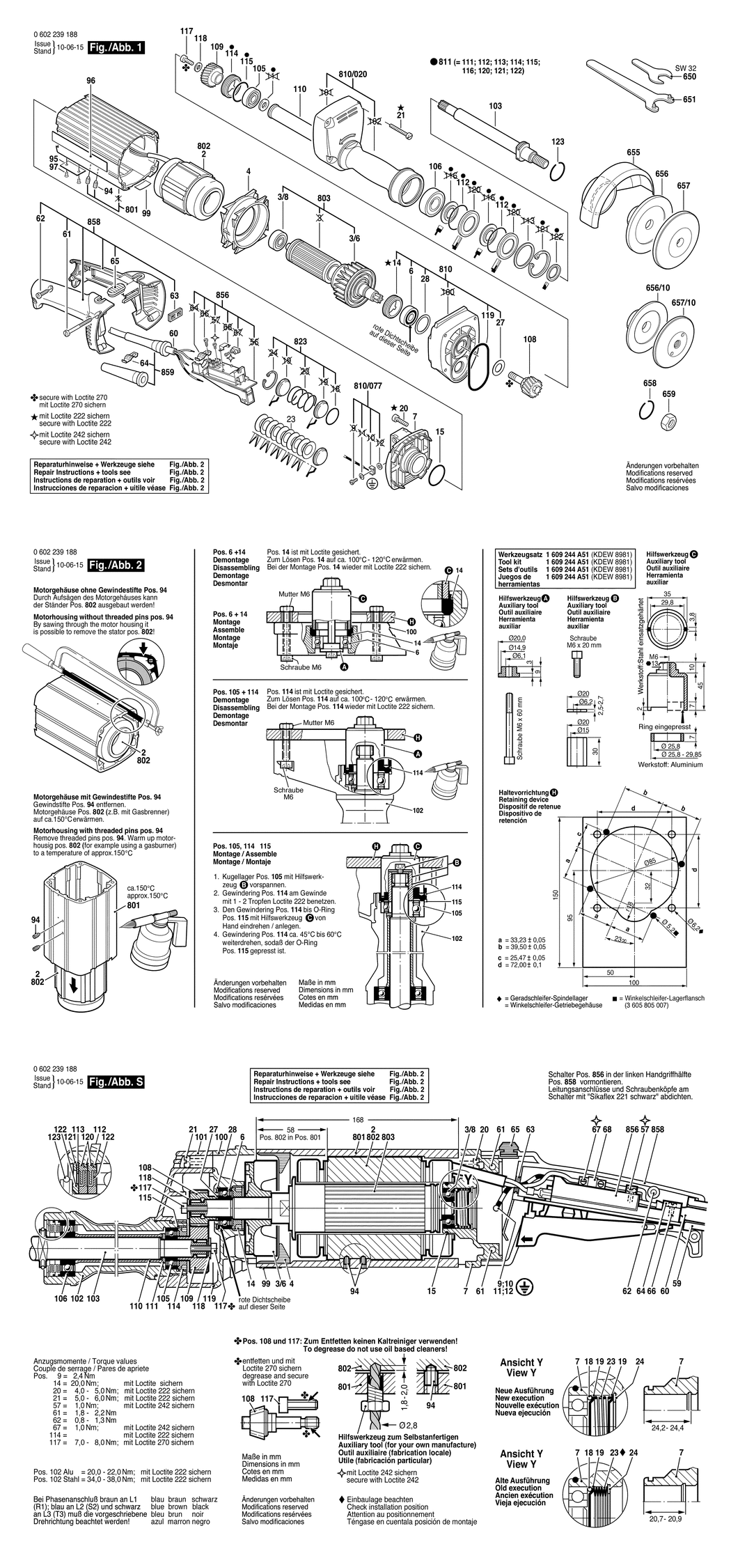 Bosch ---- / 0602239188 / --- Spare Parts