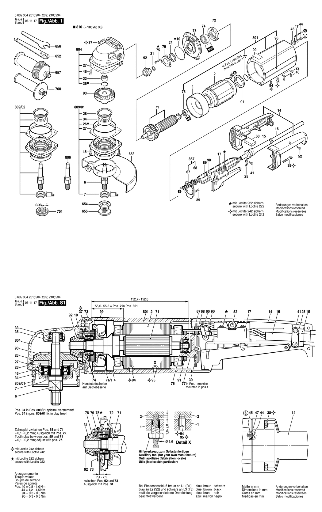 Bosch ---- / 0602304234 / --- Spare Parts