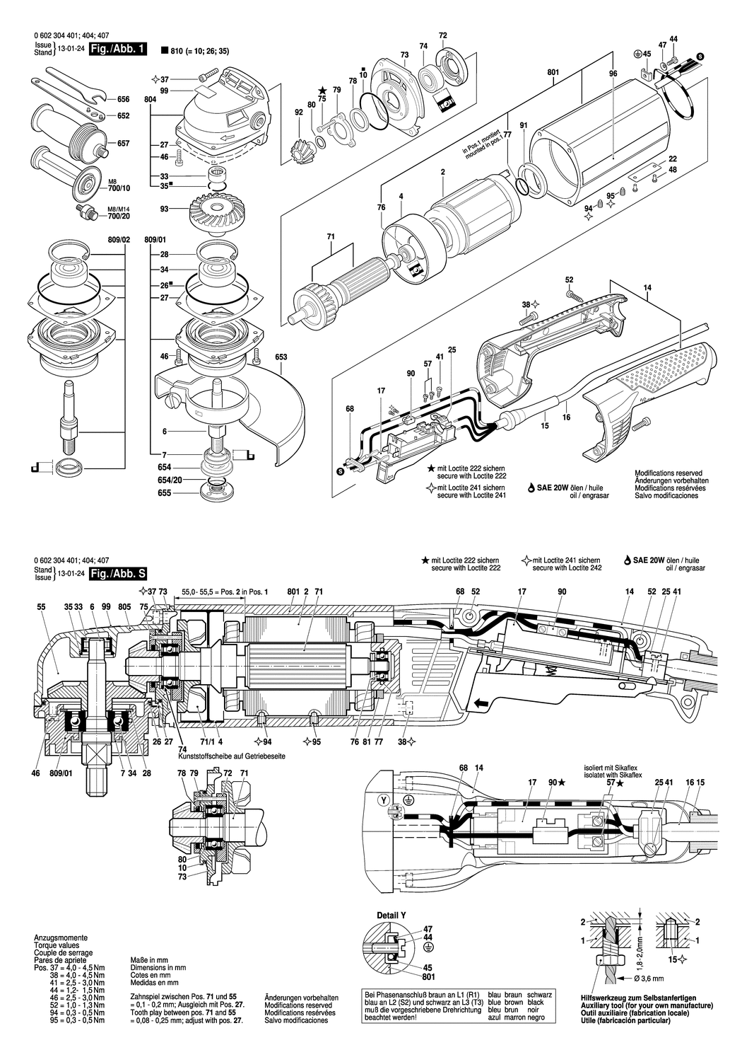 Bosch ---- / 0602304401 / --- Spare Parts