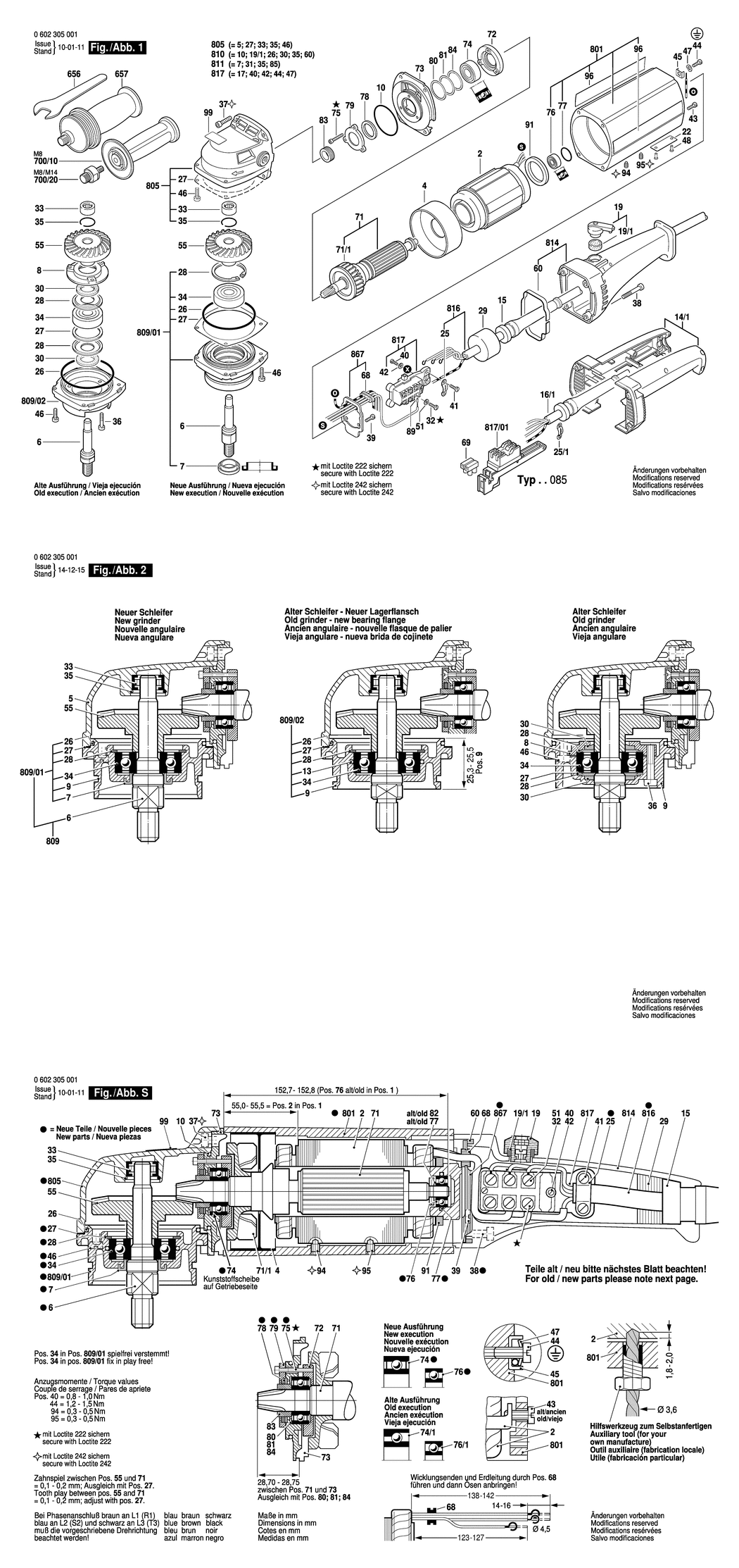 Bosch ---- / 0602305085 / --- Spare Parts