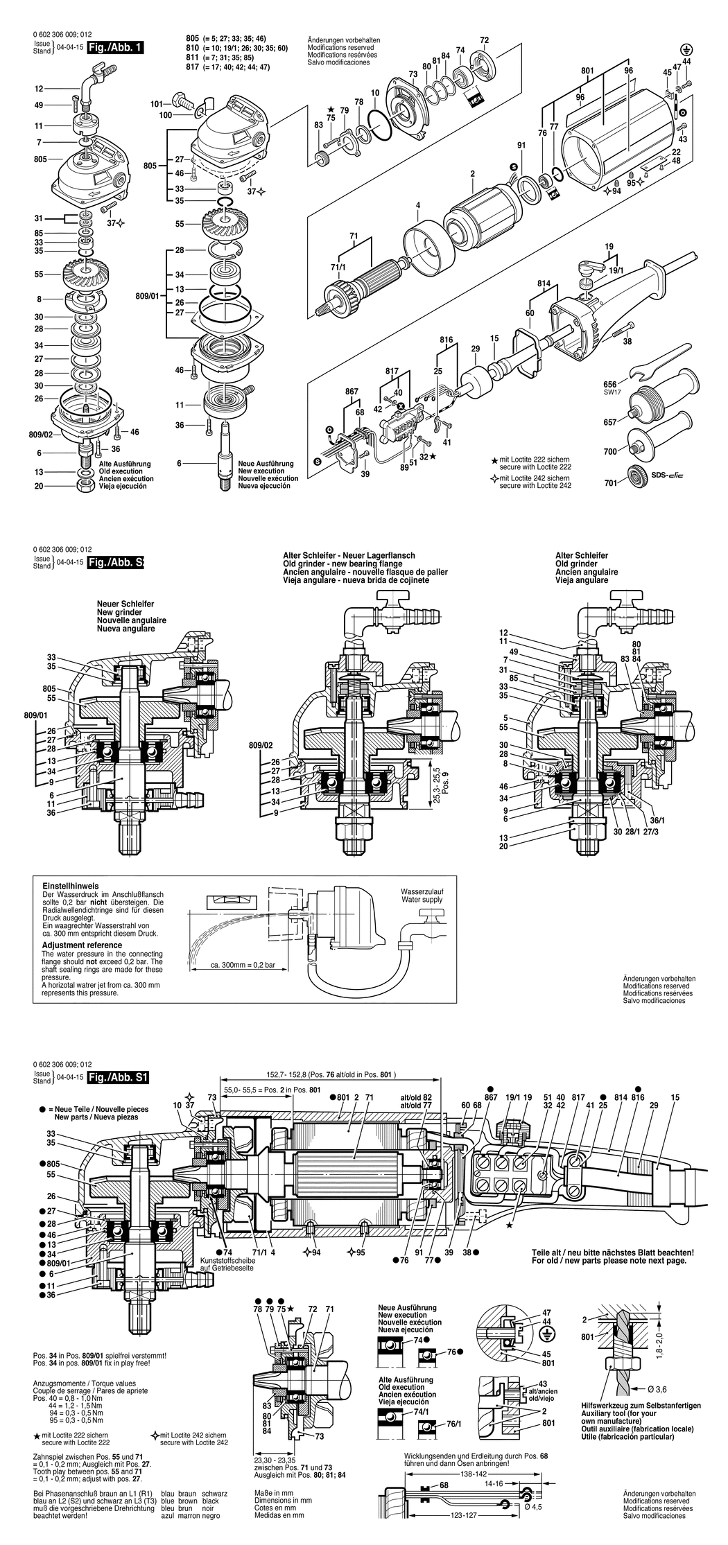 Bosch ---- / 0602306009 / --- 72 Volt Spare Parts