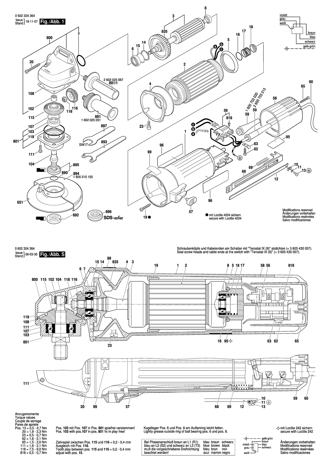 Bosch ---- / 0602324364 / --- Spare Parts