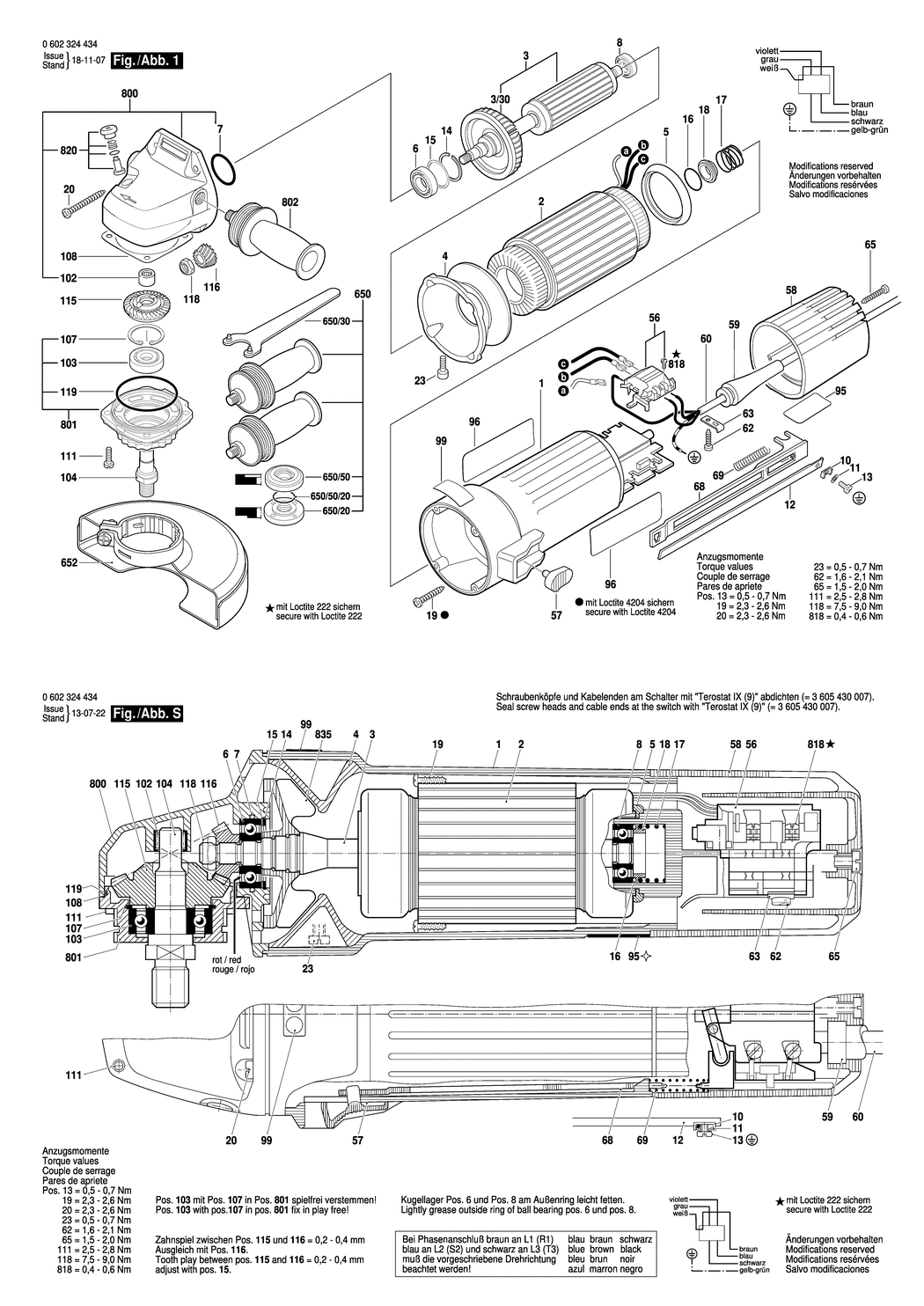 Bosch ---- / 0602324434 / --- Spare Parts