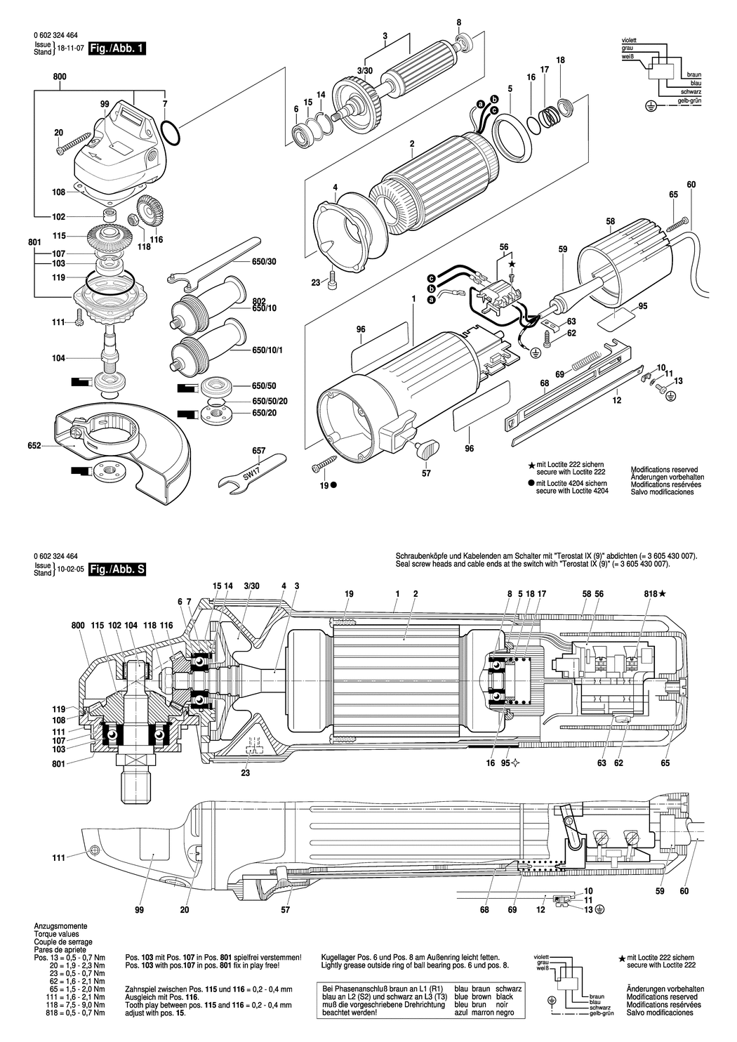 Bosch ---- / 0602324464 / --- Spare Parts