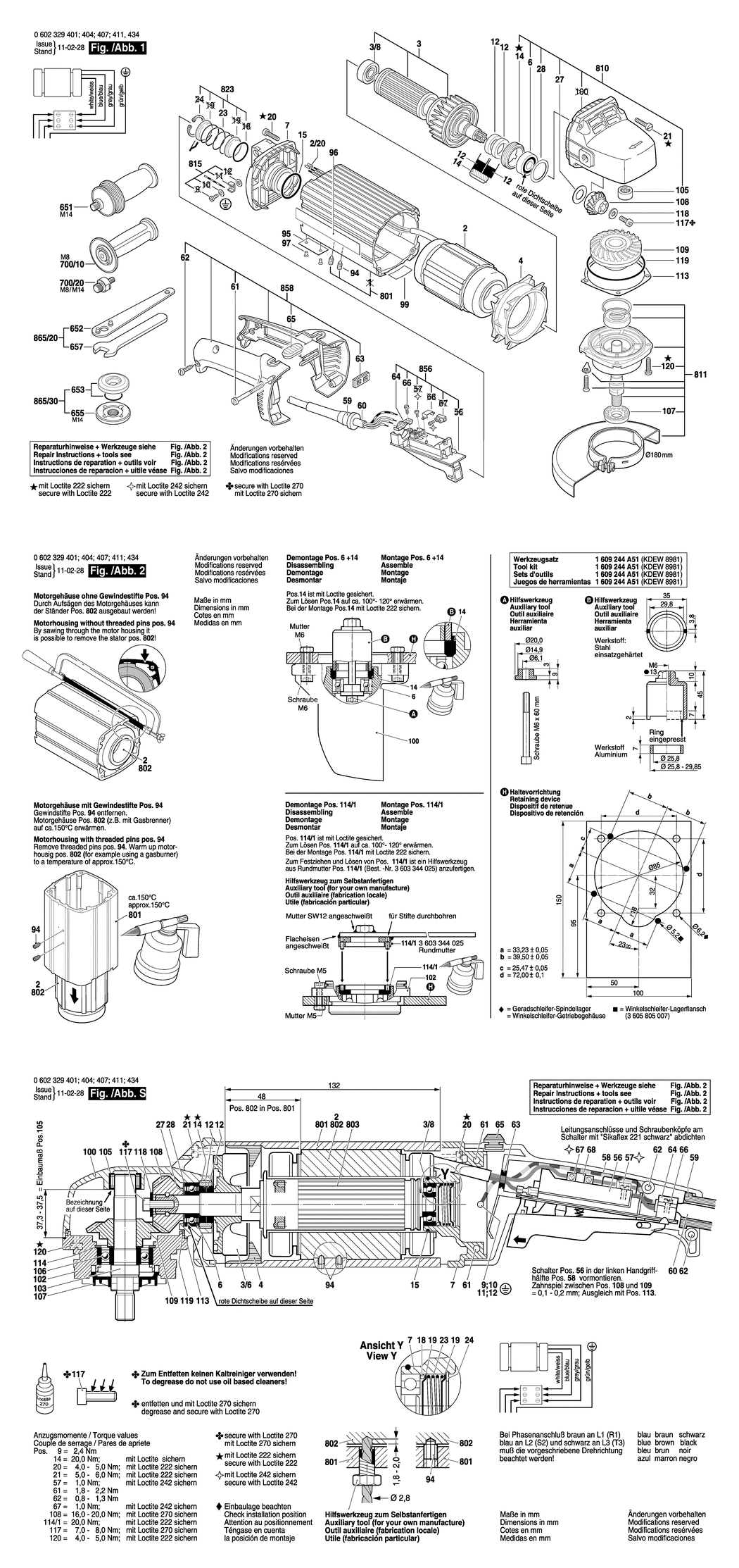 Bosch ---- / 0602329401 / --- Spare Parts