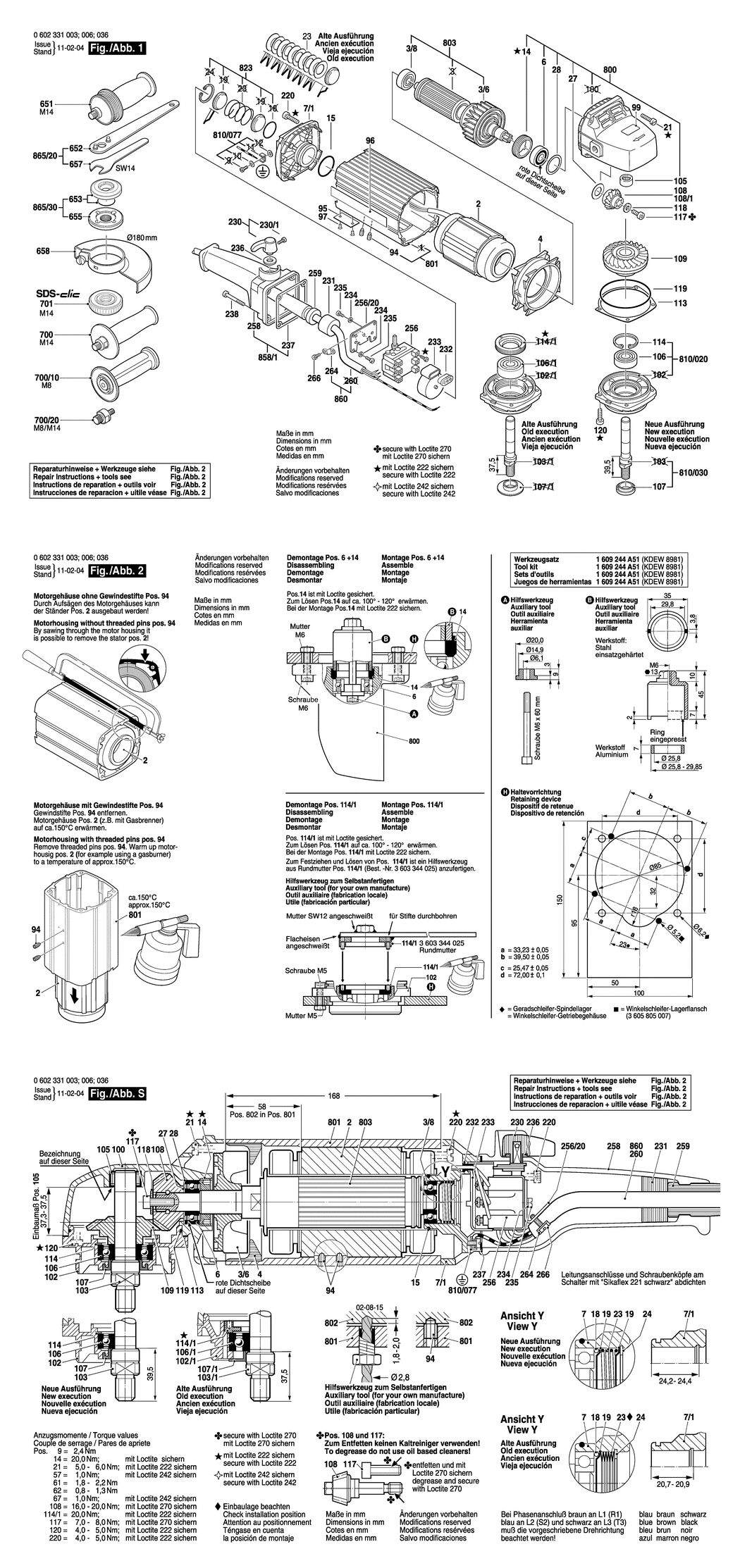 Bosch ---- / 0602331006 / --- Spare Parts