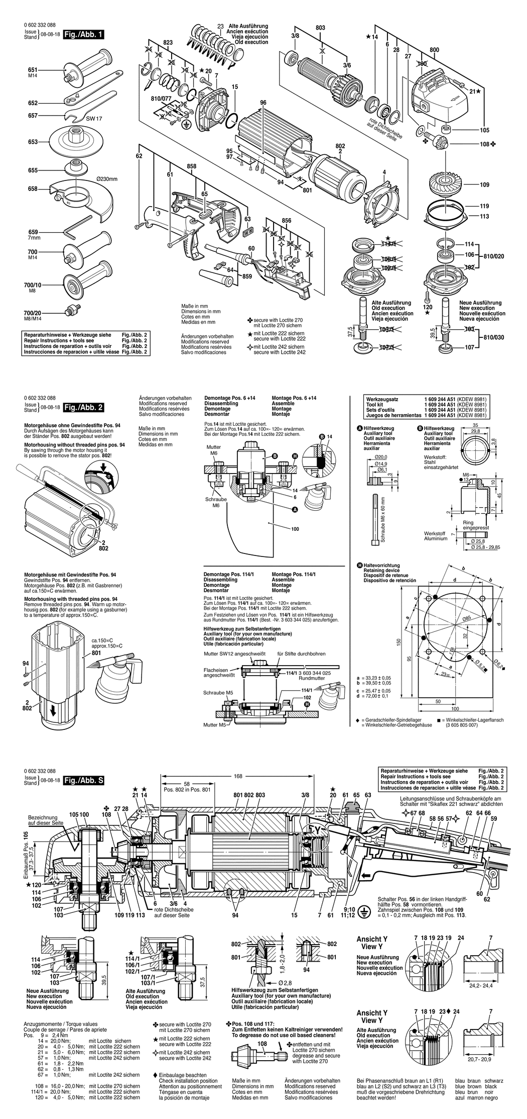 Bosch ---- / 0602332088 / --- Spare Parts