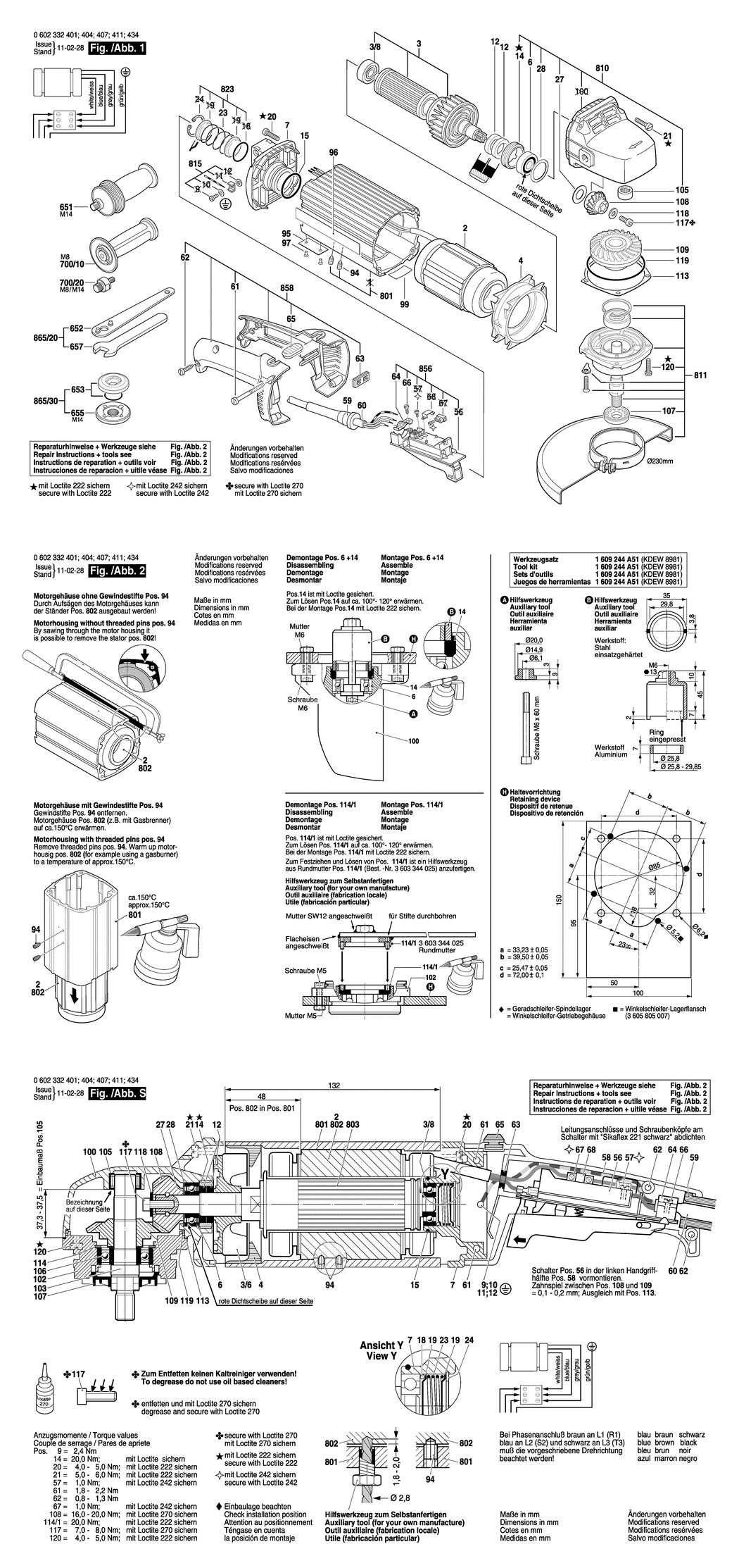 Bosch ---- / 0602332401 / --- Spare Parts