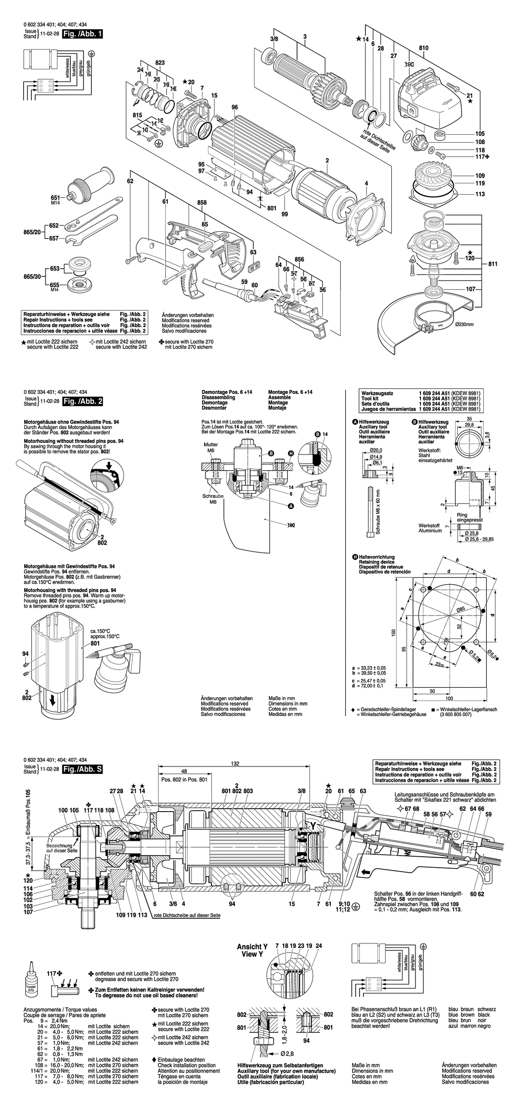 Bosch ---- / 0602334401 / --- Spare Parts