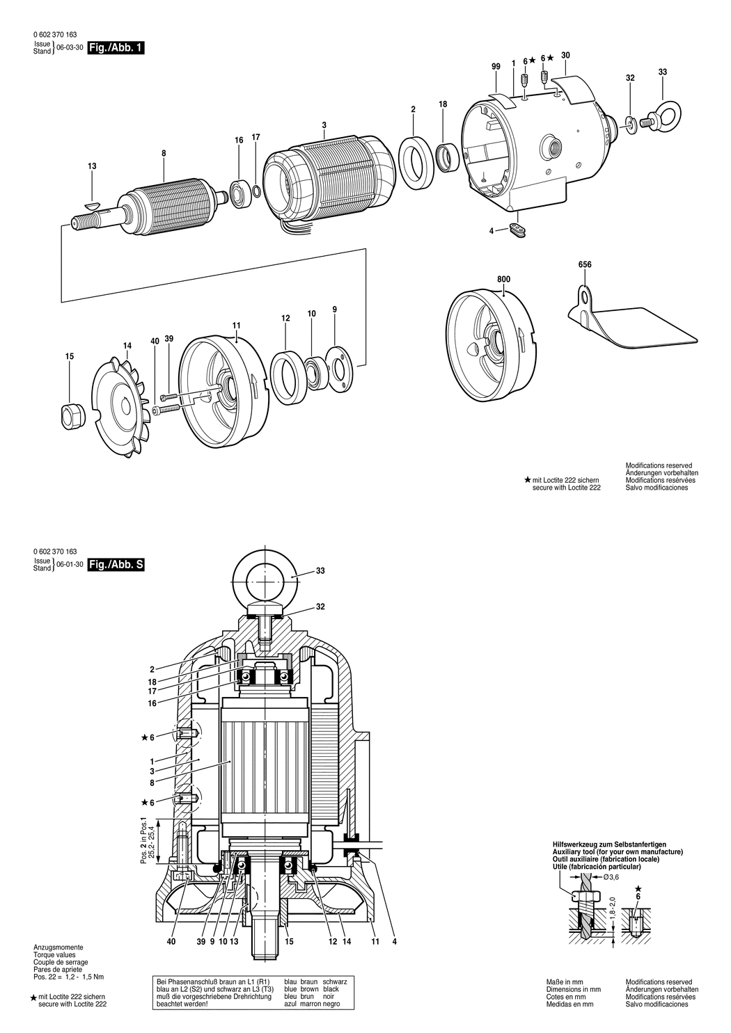 Bosch ---- / 0602370163 / --- Spare Parts