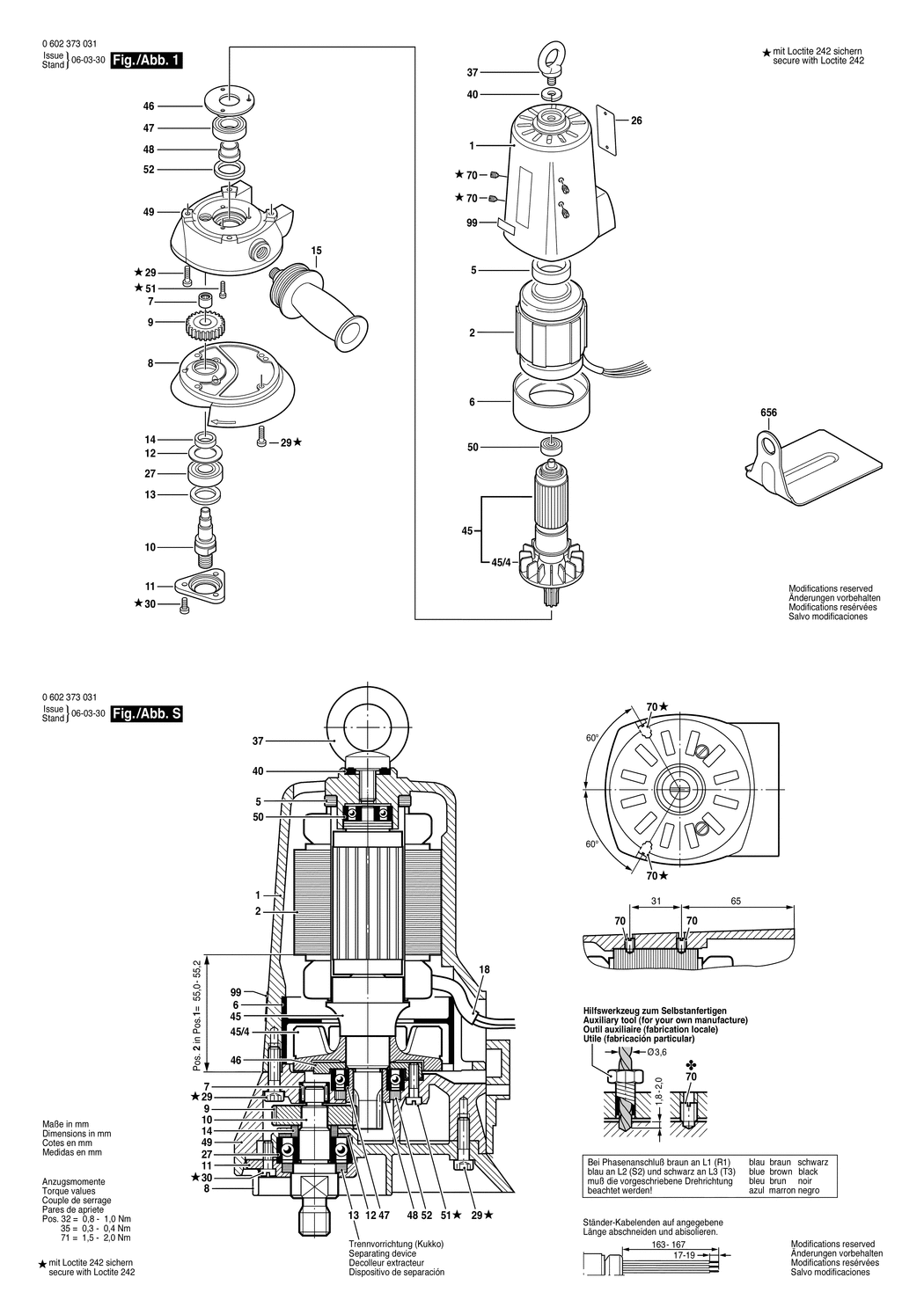 Bosch ---- / 0602373031 / --- Spare Parts