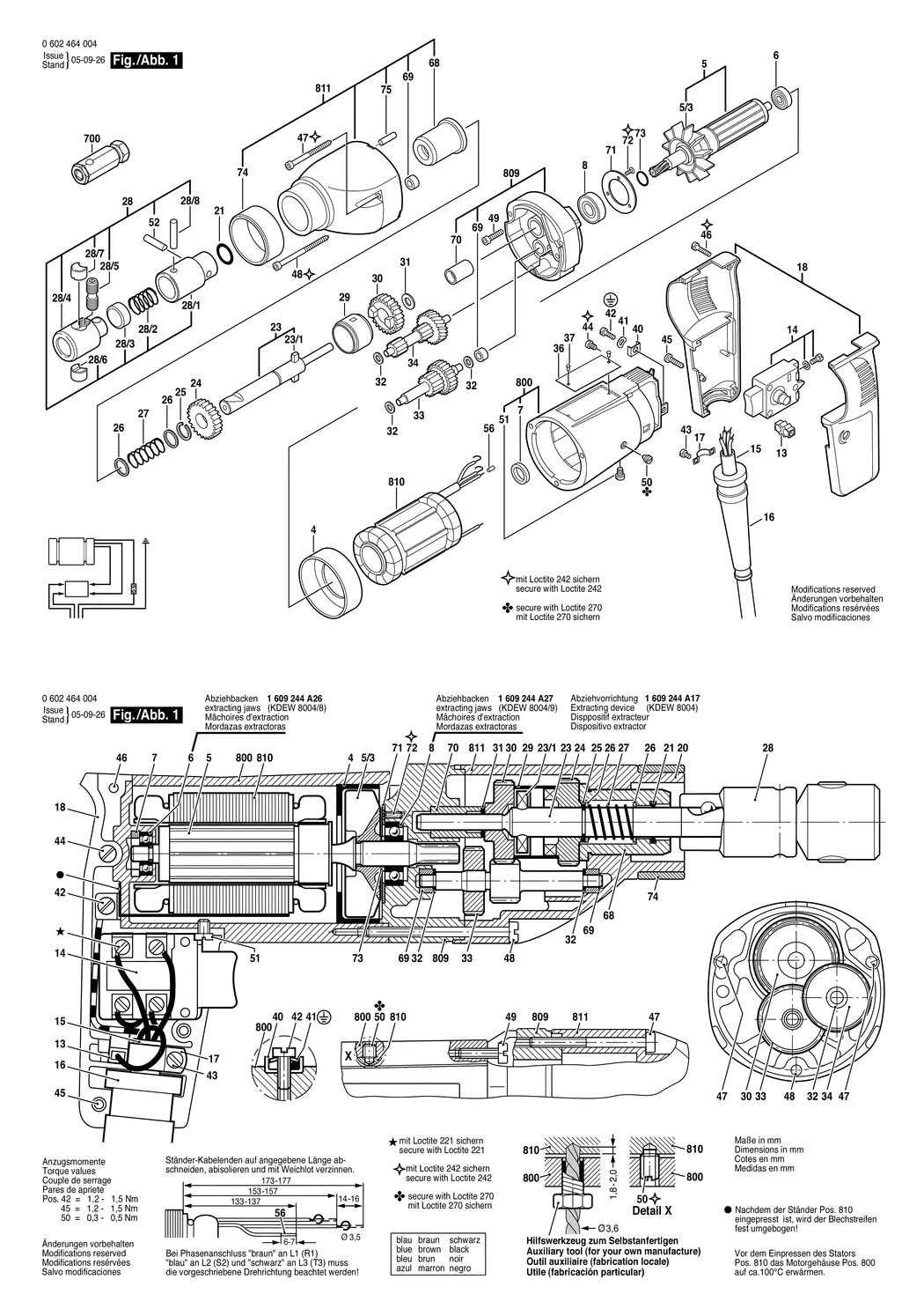 Bosch ---- / 0602464006 / --- Spare Parts