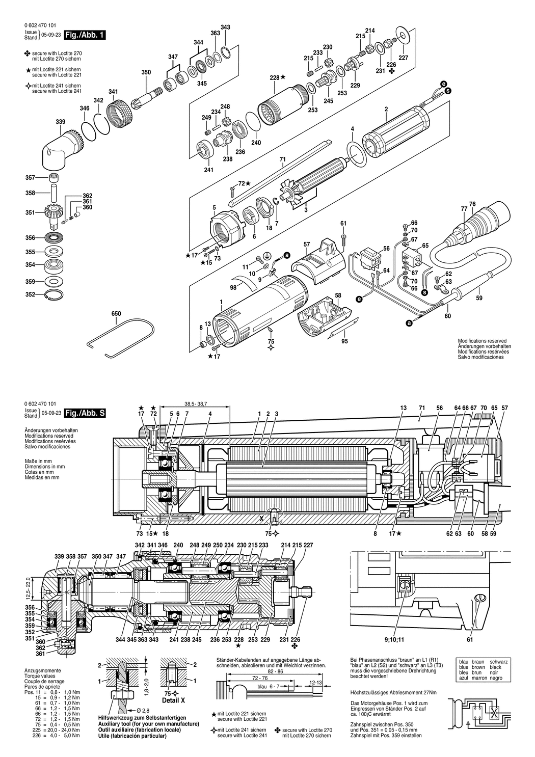 Bosch ---- / 0602470101 / --- Spare Parts