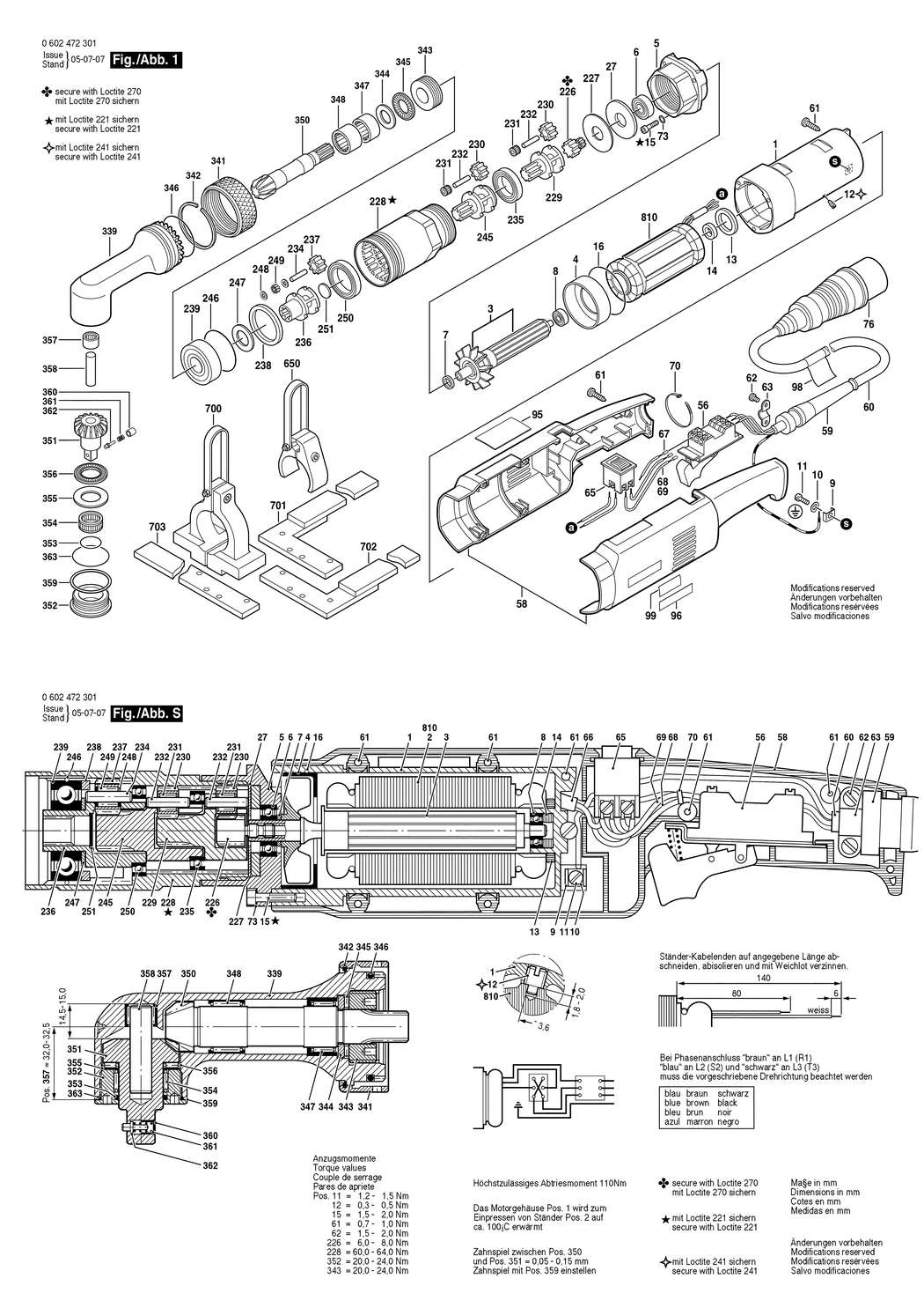 Bosch ---- / 0602472301 / --- Spare Parts