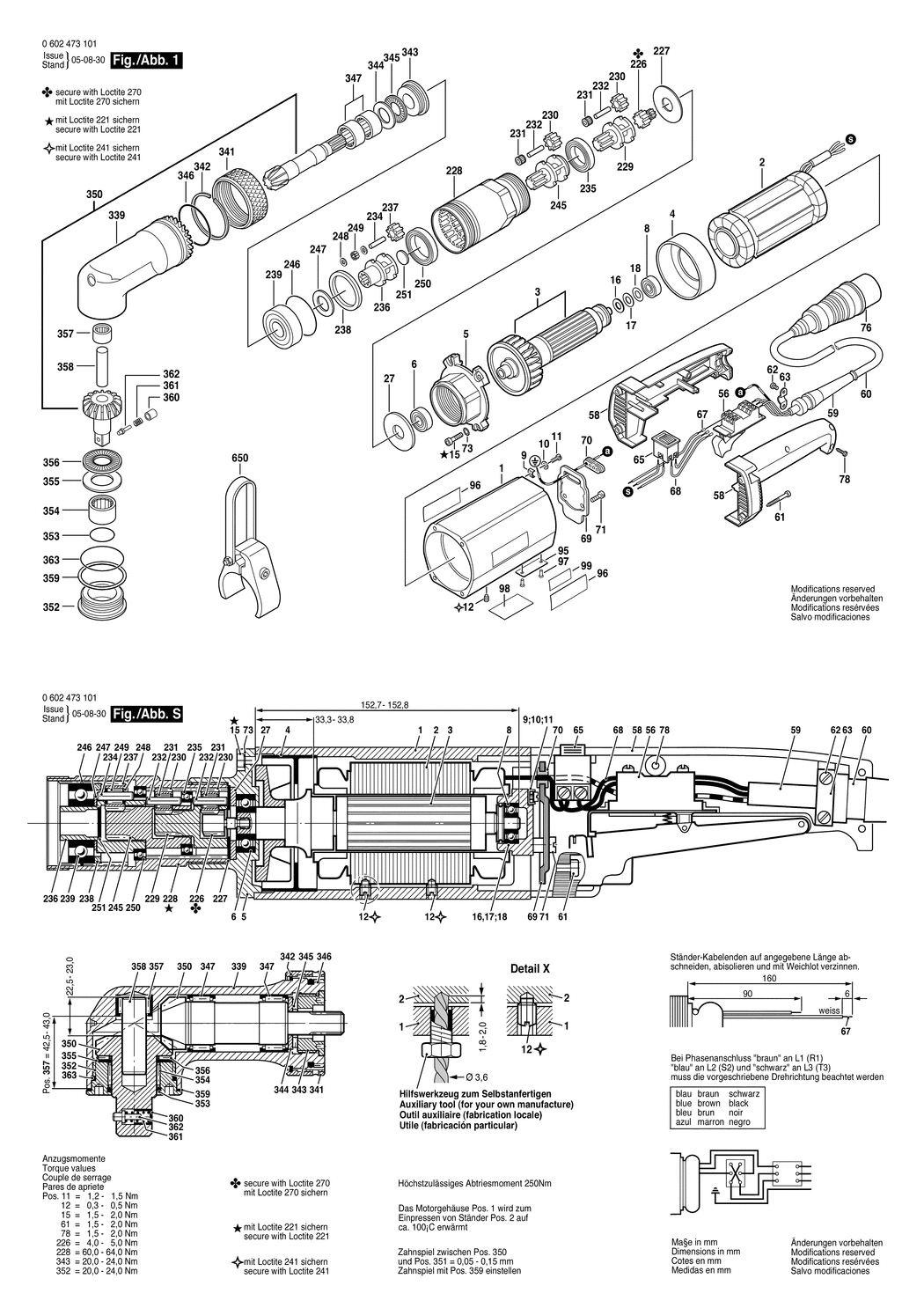 Bosch ---- / 0602473104 / --- Spare Parts