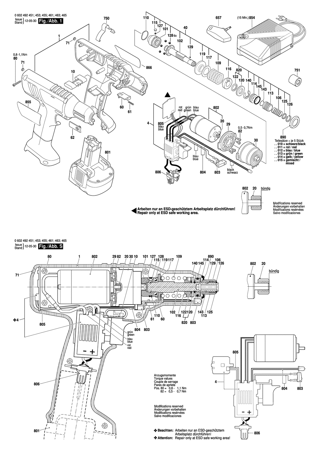 Bosch EXACT 1106 / 0602492451 / --- Spare Parts