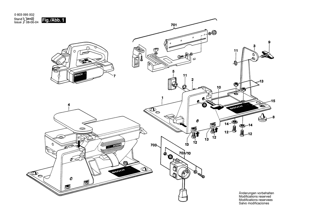 Bosch UG 37 / 0603095002 / --- Spare Parts