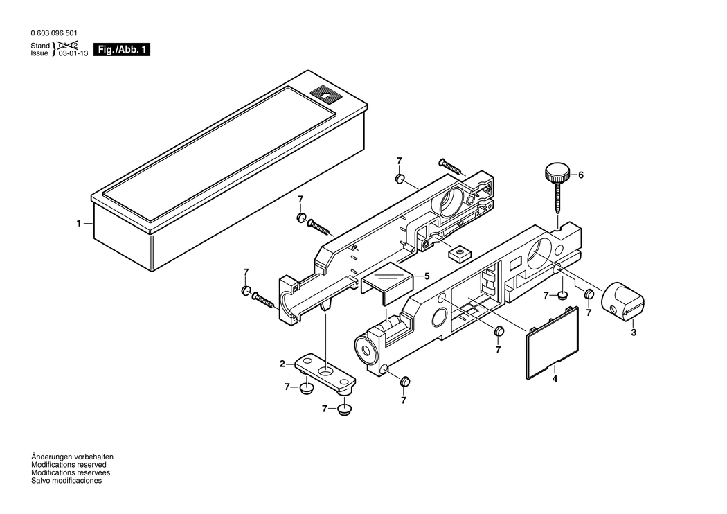 Bosch BL 30 / 0603096501 / EU Spare Parts