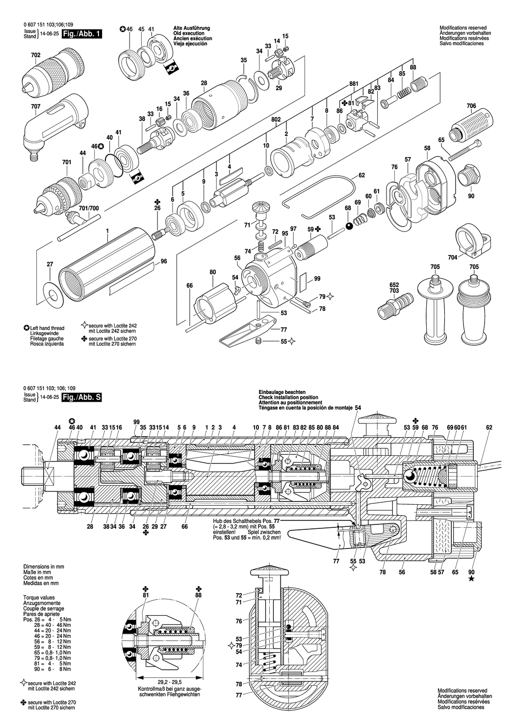 Bosch 370 WATT-SERIE / 0607151103 / --- Spare Parts