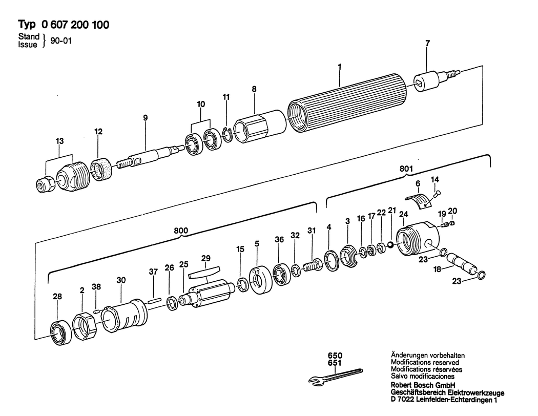 Bosch ---- / 0607200100 / --- Spare Parts