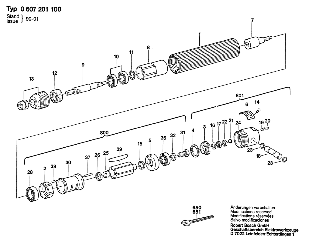 Bosch ---- / 0607201100 / --- Spare Parts