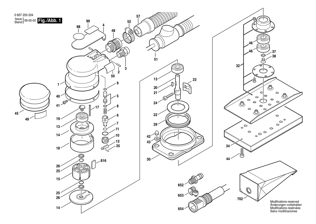 Bosch 50 WATT-SERIE / 0607250204 / --- Spare Parts