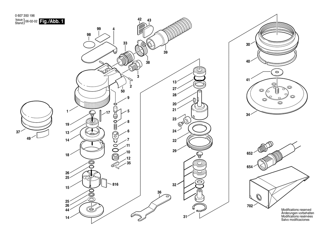 Bosch 170 WATT-SERIE / 0607350196 / --- Spare Parts