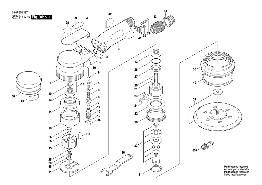 Bosch 170 WATT-SERIE / 0607350197 / --- Spare Parts