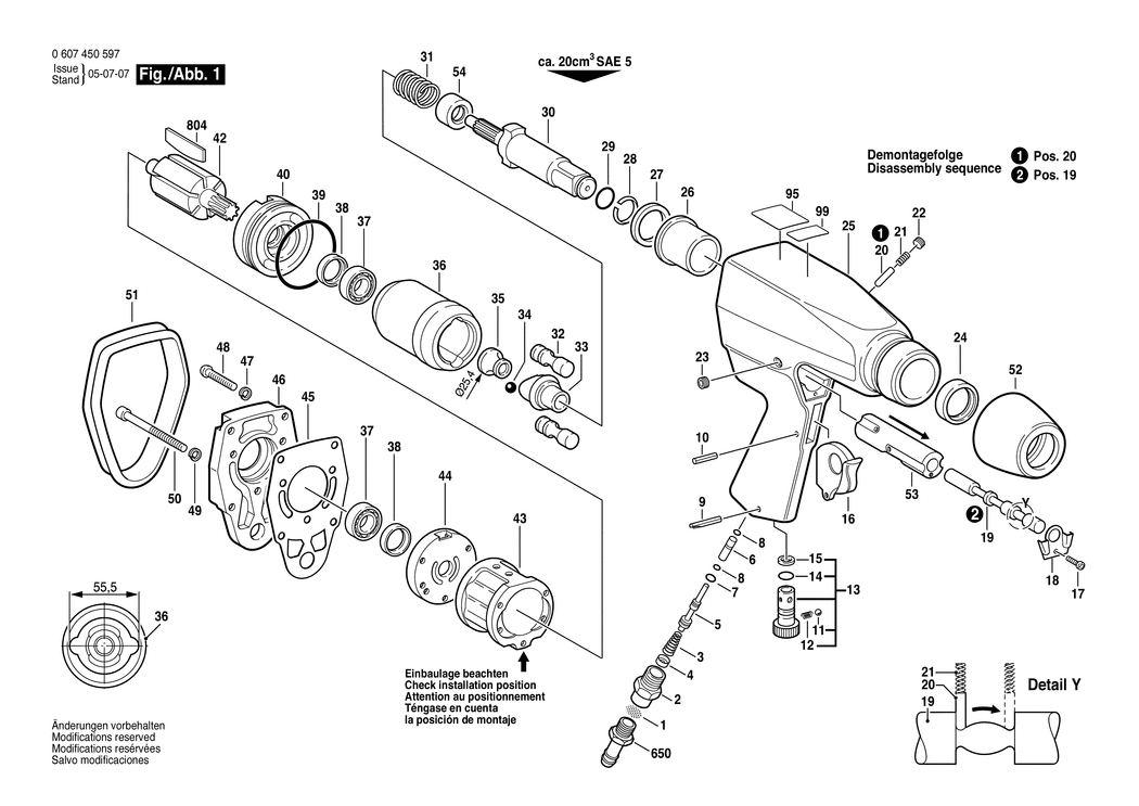 Bosch ---- / 0607450597 / --- Spare Parts